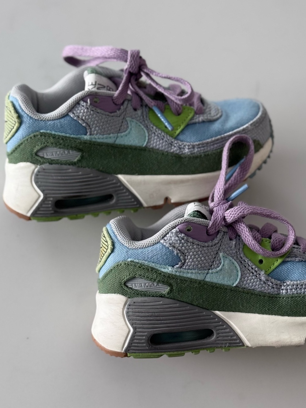 Toddler's Nike Air Max 90 SE 1 Worn Blue/Copa-Wolf Grey